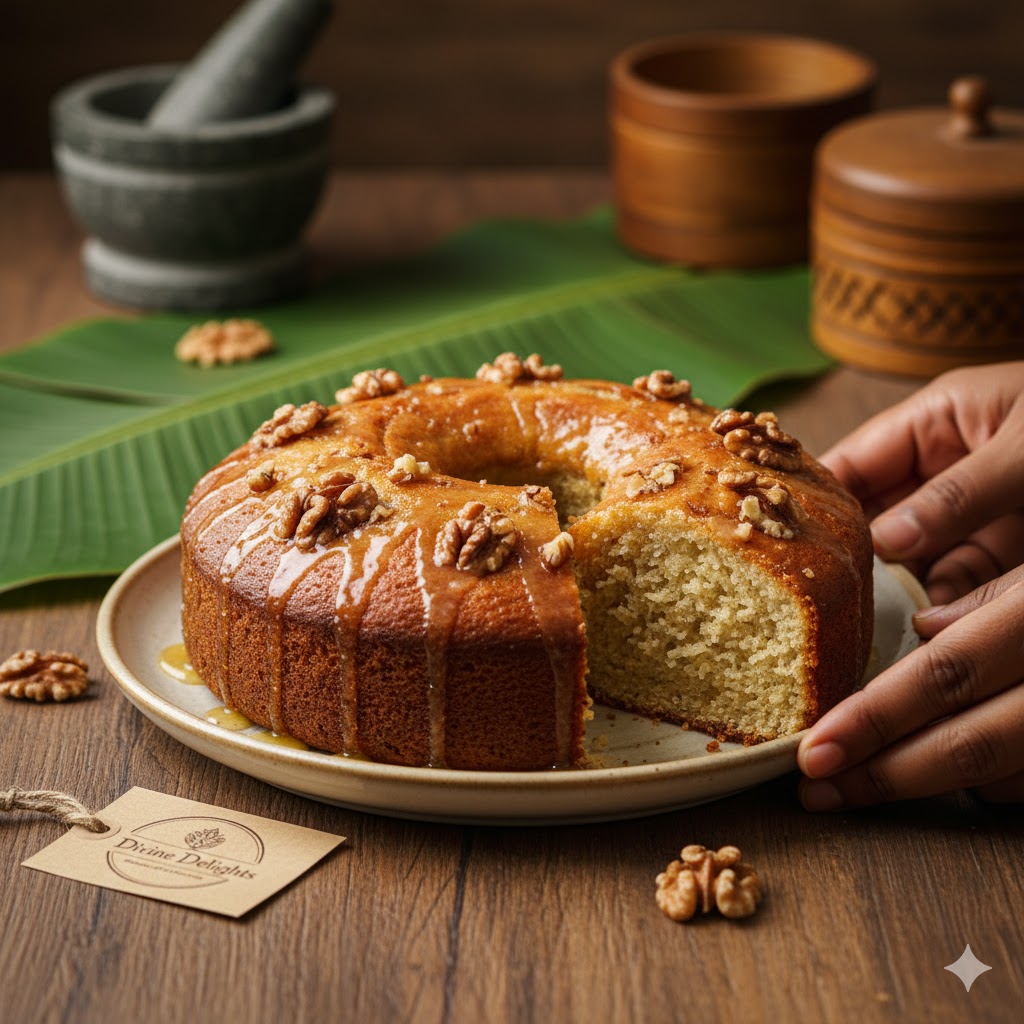 Moist Banana Cake